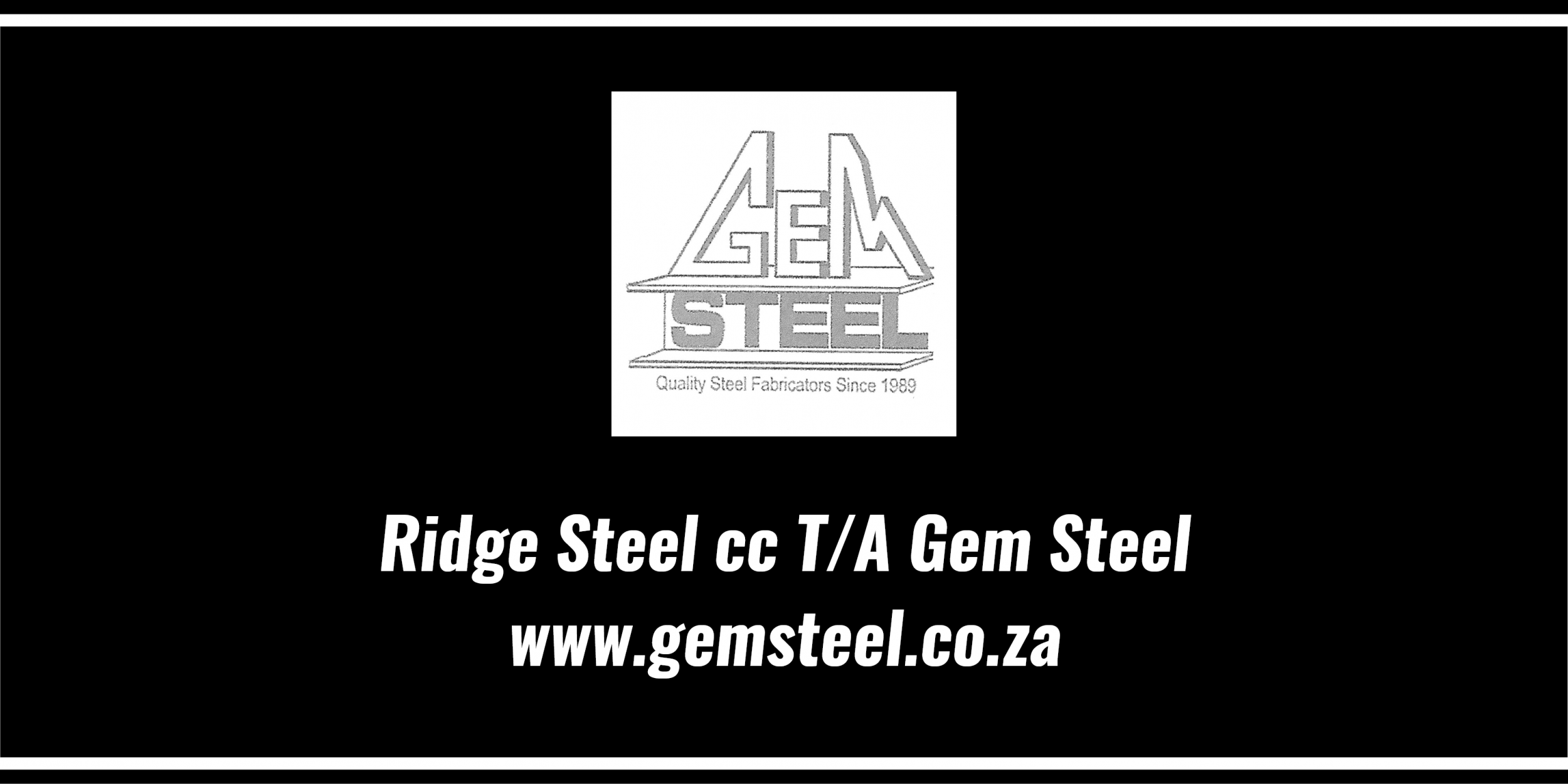 Ridge Steel cc T-A Gem Steel