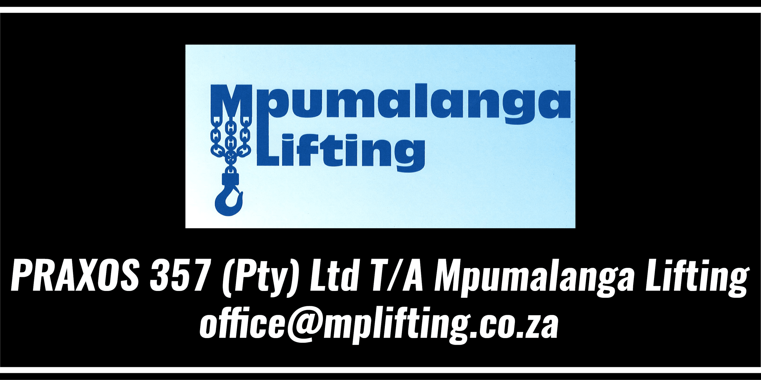 PRAXOS 357 (Pty) Ltd - Mpumalanga Lifting